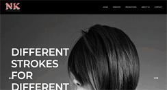 Desktop Screenshot of nkhairworks.com